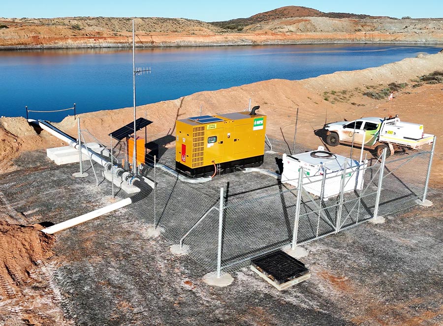 Greenlands Equipment mine water management project