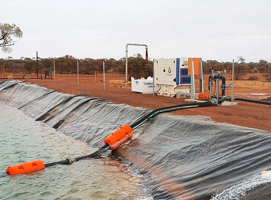 Greenlands Equipment mine water management project